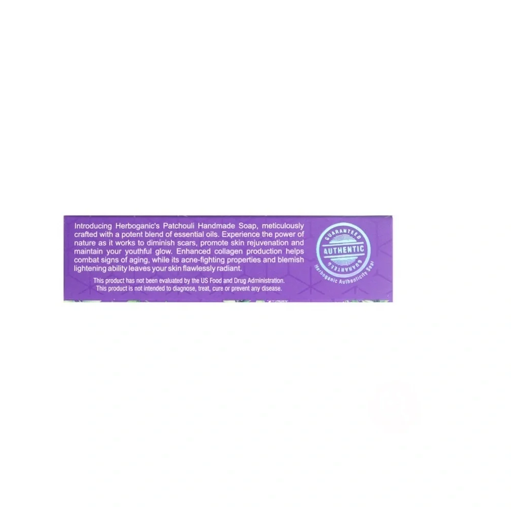 Herboganic: Handmade Patchouli Soap 100% Natural Bundle & Save 4/$30